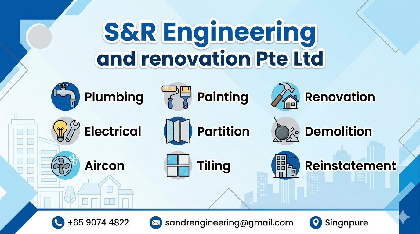 S&R Engineering Renovation Team at Work